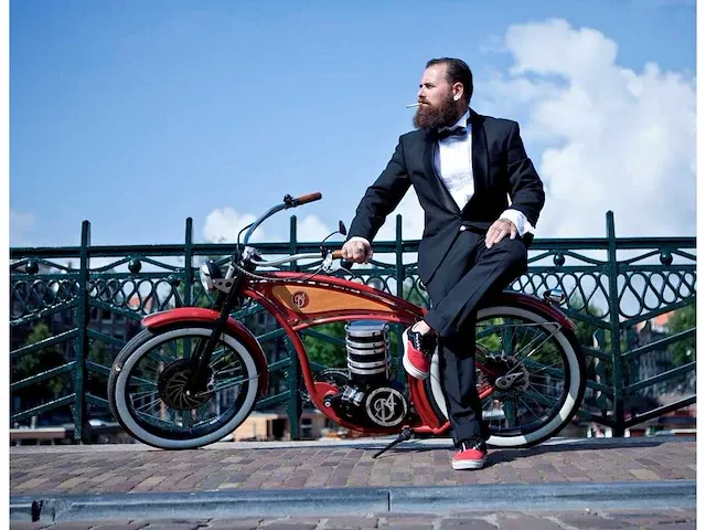 B4 e-cruizer indian red - afbeelding 2 van  4