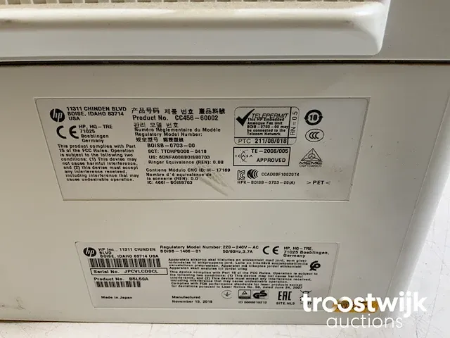 (b5l50a) m577m color laserjet managed flow printer - afbeelding 9 van  9