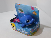 Baby shark zwebmbad spul blauw - afbeelding 1 van  3
