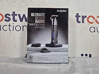 Babyliss super-x metal series baardtrimmer t991e - japans staal t-mes - usb oplaadstation - waterproof - afbeelding 2 van  2