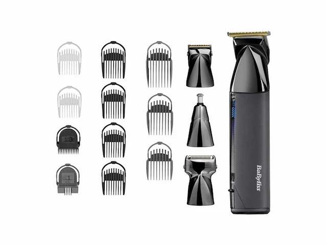 Babyliss super-x metal series multigroom mt991e - special edition - draadloos - precisietrimmer, neustrimmer, foilshaver - afbeelding 1 van  2