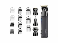 Babyliss super-x metal series multigroom mt991e - special edition - draadloos - precisietrimmer, neustrimmer, foilshaver - afbeelding 1 van  2