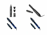 Babyliss super-x metal series precisietrimmer e111e + babyliss smooth shape airstyler föhnborstel + babylisspro moonlight professional 2602 - afbeelding 1 van  2