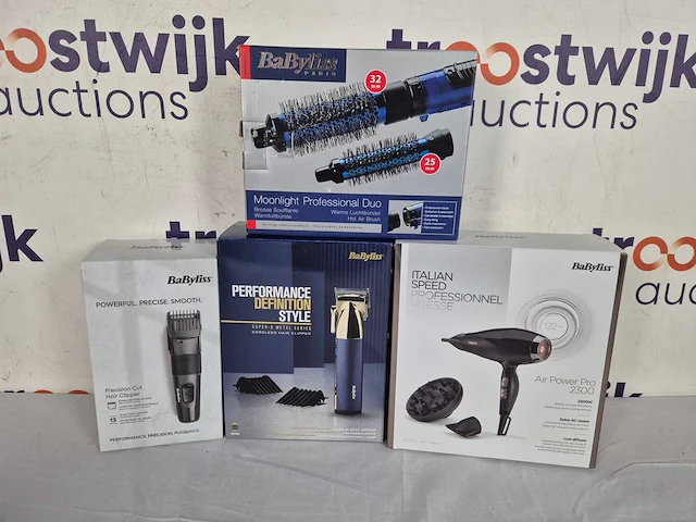 Babylisspro moonlight professional 2602 - föhnborstel + babyliss super-x metal tondeuse e992e - afbeelding 2 van  2
