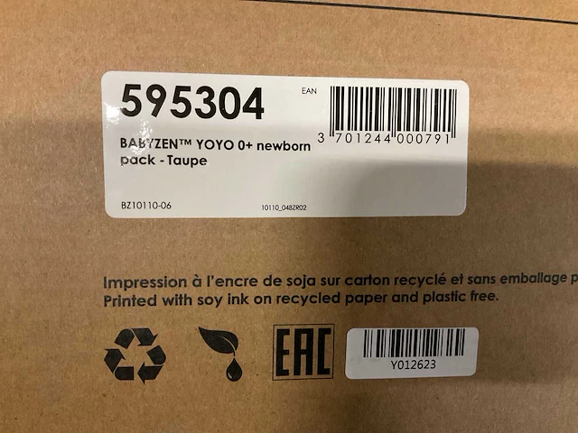 Babyzen yoyo 0+ newborn pack taupe - afbeelding 3 van  3