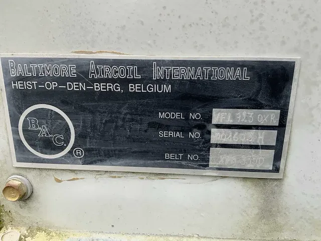 Bac baltimore - vfl 723 oxr - verdampings condensor - afbeelding 4 van  5