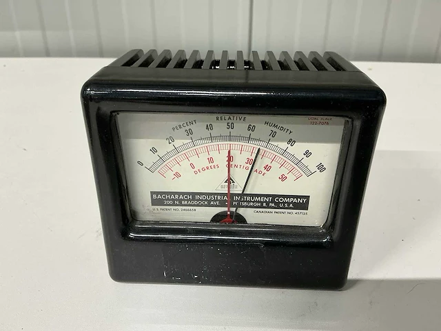 Bacharach hygrometer - afbeelding 1 van  2