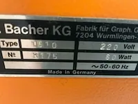 Bacher - control junior - doorlicht-montagetafel - afbeelding 6 van  6