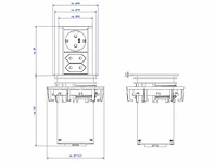 Bachmann - elevator - stopcontact - keukenonderdeel - afbeelding 3 van  5