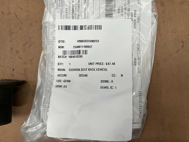 Back seat cushion (2x) - afbeelding 4 van  5