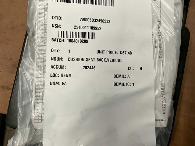 Back seat cushion (2x) - afbeelding 5 van  5