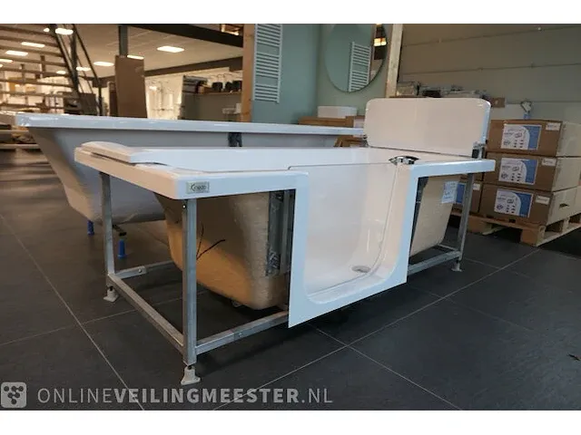 Bad/ douchecombinatie kinedo, duo, wit - afbeelding 4 van  10