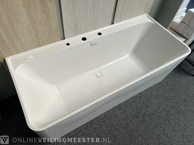 Bad vrijstaand villeroy en boch, squaro edge, glans wit - afbeelding 4 van  5