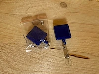 Badgehouder met koord (1000x) - afbeelding 1 van  2