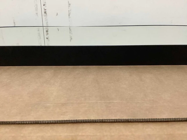 Badkamer spiegel - zwart - 90x45cm - afbeelding 2 van  3