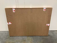 Badkamer spiegel - zwart - 90x45cm - afbeelding 3 van  3