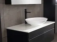 Badkamermeubel 100cm mat zwart - afbeelding 8 van  15