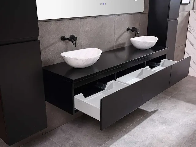 Badkamermeubel 120/150/180cm keuze - afbeelding 17 van  44
