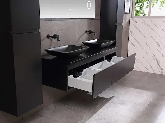 Badkamermeubel 120/150/180cm keuze - afbeelding 32 van  44
