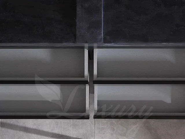 Badkamermeubel 120cm (mat zwart of mat wit) - afbeelding 7 van  27
