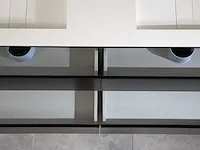 Badkamermeubel 160cm mat zwart of mat wit - afbeelding 70 van  70