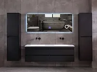 Badkamermeubel 160cm mat zwart - afbeelding 14 van  51
