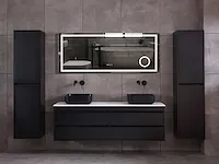 Badkamermeubel 160cm mat zwart - afbeelding 21 van  51