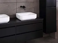 Badkamermeubel 160cm mat zwart - afbeelding 37 van  51