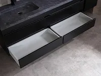 Badkamermeubel 160cm mat zwart - afbeelding 40 van  51