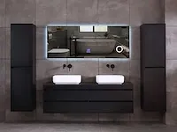 Badkamermeubel 160cm mat zwart - afbeelding 8 van  51