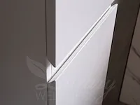 Badkamermeubel 2-persoons 180cm (mat wit) met (hangkast) en led spiegel - afbeelding 4 van  18