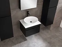 Badkamermeubel 60cm mat zwart - afbeelding 4 van  13