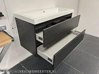 Badkamermeubel detremmerie, antraciet eiken - afbeelding 4 van  5