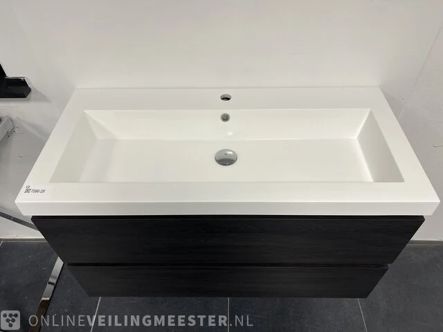 Badkamermeubel detremmerie, antraciet eiken - afbeelding 5 van  5