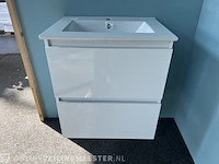 Badkamermeubel detremmerie, glans wit - afbeelding 1 van  5