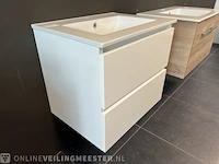 Badkamermeubel detremmerie, glans wit - afbeelding 2 van  5