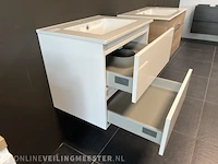Badkamermeubel detremmerie, glans wit - afbeelding 4 van  5