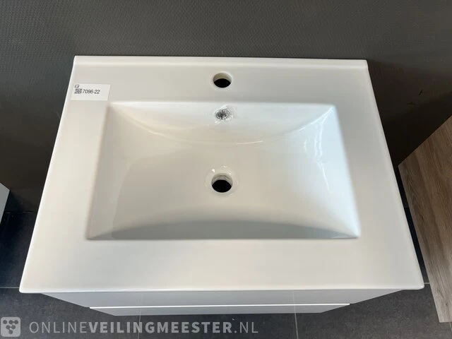Badkamermeubel detremmerie, glans wit - afbeelding 5 van  5