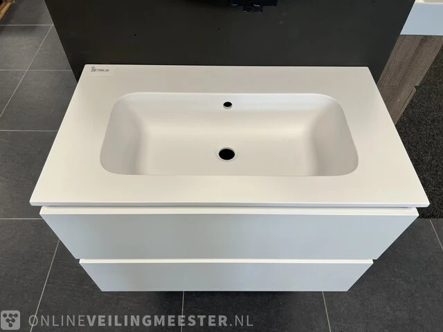 Badkamermeubel detremmerie, glans wit - afbeelding 5 van  5