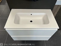Badkamermeubel detremmerie, glans wit - afbeelding 5 van  5
