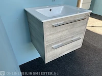 Badkamermeubel detremmerie, grijs eiken - afbeelding 2 van  5