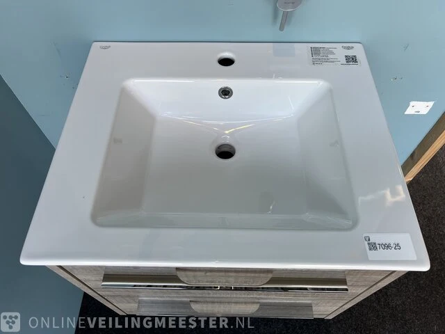 Badkamermeubel detremmerie, grijs eiken - afbeelding 5 van  5