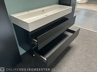 Badkamermeubel detremmerie, matzwart - afbeelding 2 van  4