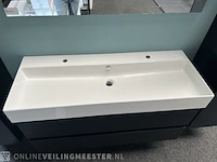 Badkamermeubel detremmerie, matzwart - afbeelding 3 van  4