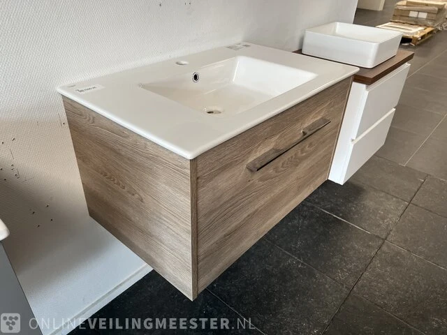 Badkamermeubel detremmerie, natuur eiken - afbeelding 2 van  5