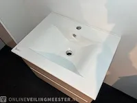 Badkamermeubel, glans wit - afbeelding 8 van  8