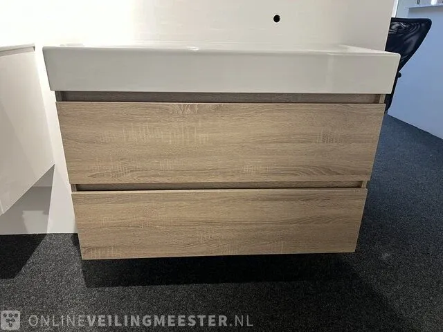 Badkamermeubel hr, amador, grijs eiken - afbeelding 1 van  8