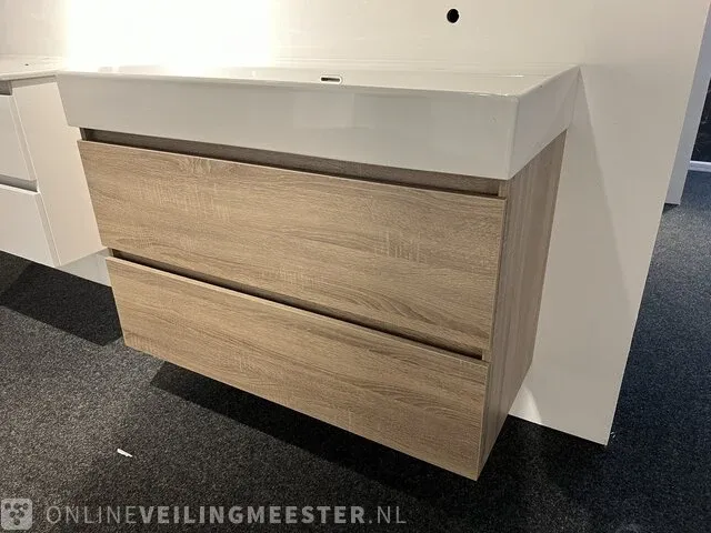 Badkamermeubel hr, amador, grijs eiken - afbeelding 3 van  8