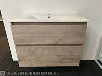 Badkamermeubel hr, grijs eiken - afbeelding 1 van  7