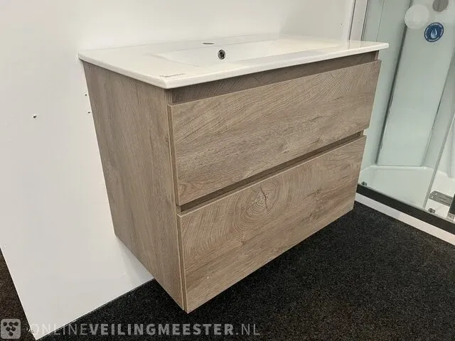 Badkamermeubel hr, grijs eiken - afbeelding 2 van  7